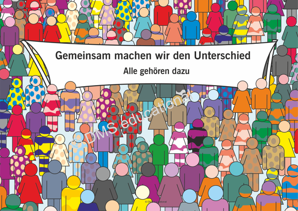 Poster „Alle gehören dazu“