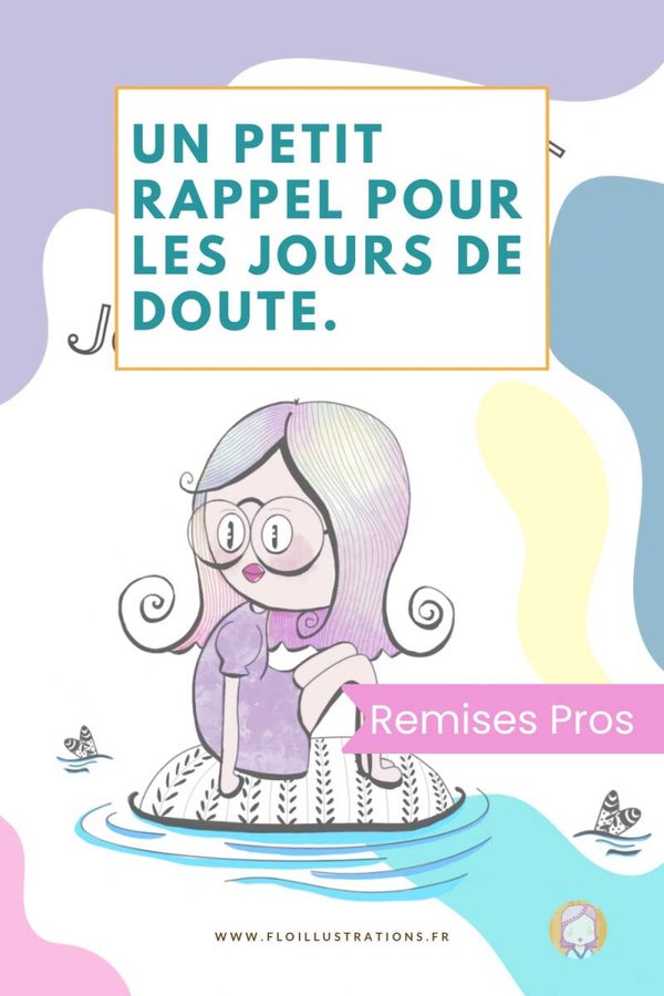 Affiche motivation douce — Je crois en moi — Bien-être & confiance pour cabinet ou coin ressourçant
