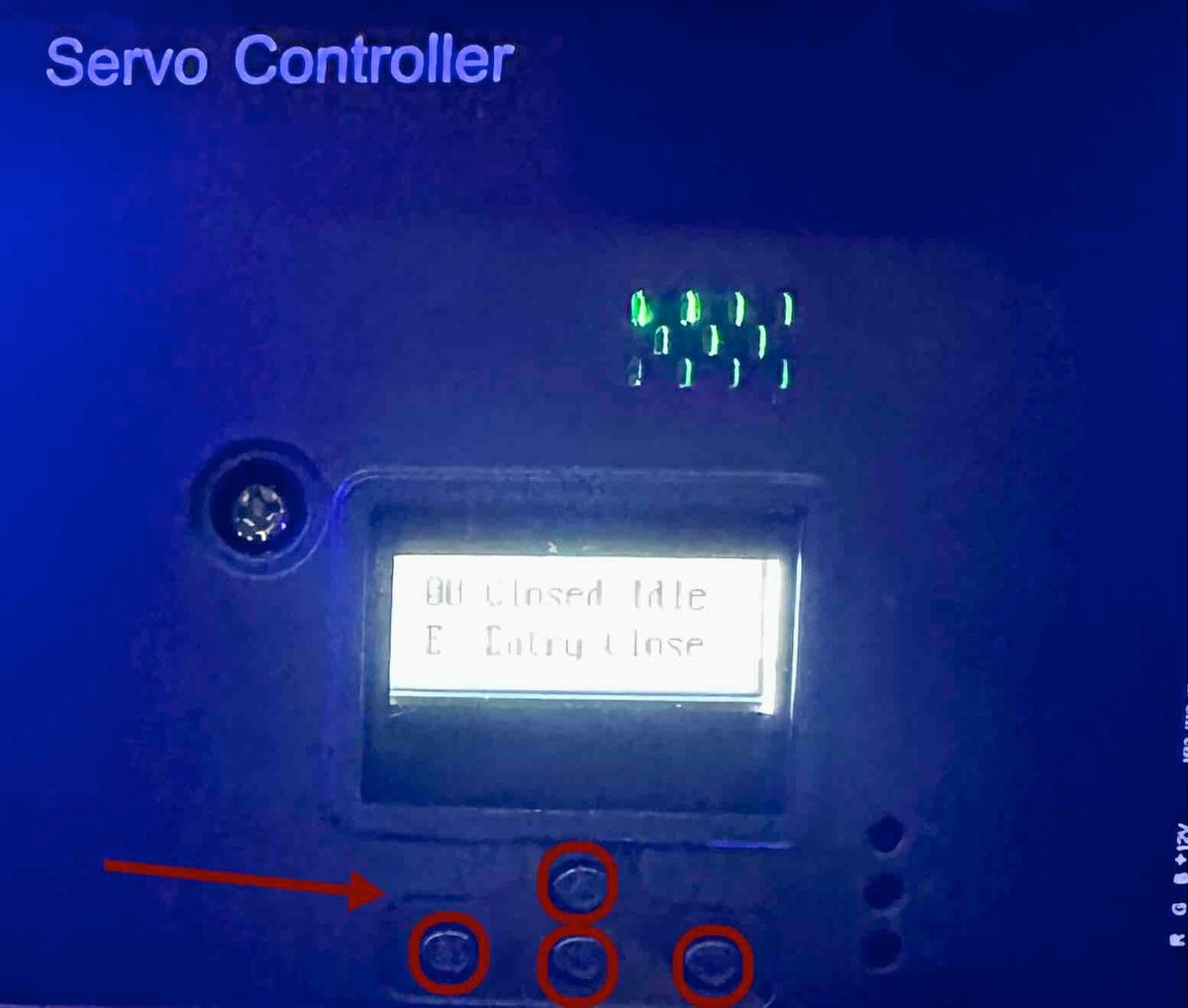 Handleiding Servo Controller PERCO