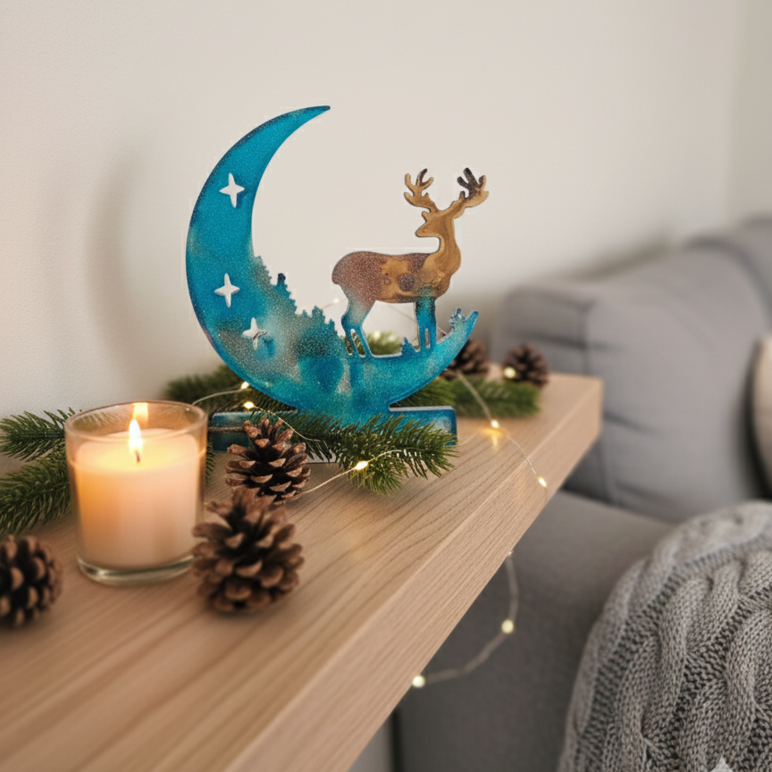 Hirschteelicht Winterdreams