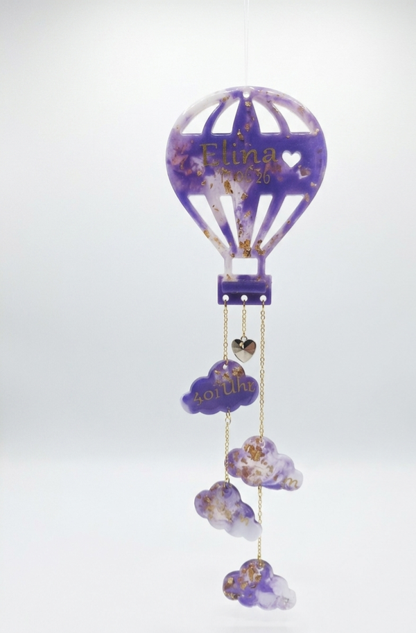 Babyballon Ein einzigartiges Erinnerungsstück zur Geburt – Zeitlos, edel und voller Magie.