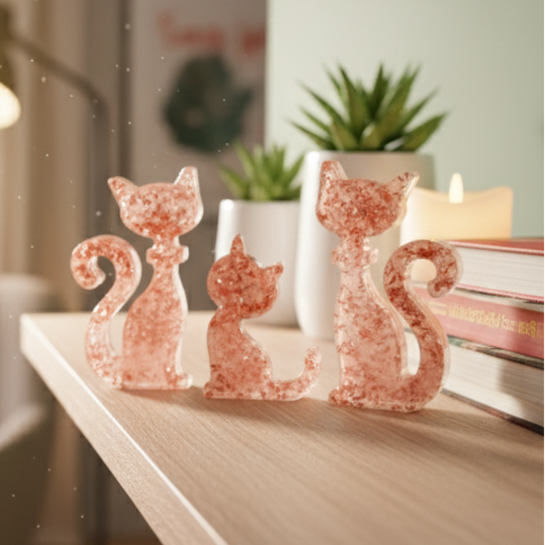 Katzenfamilie 3 er Set