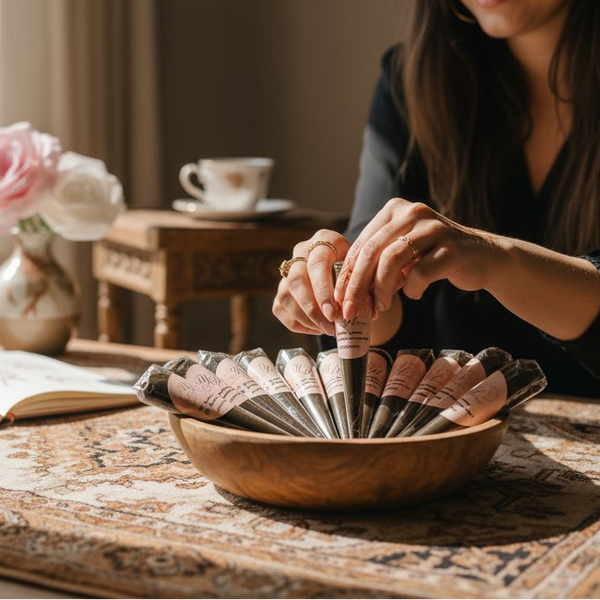 cône de henné naturel