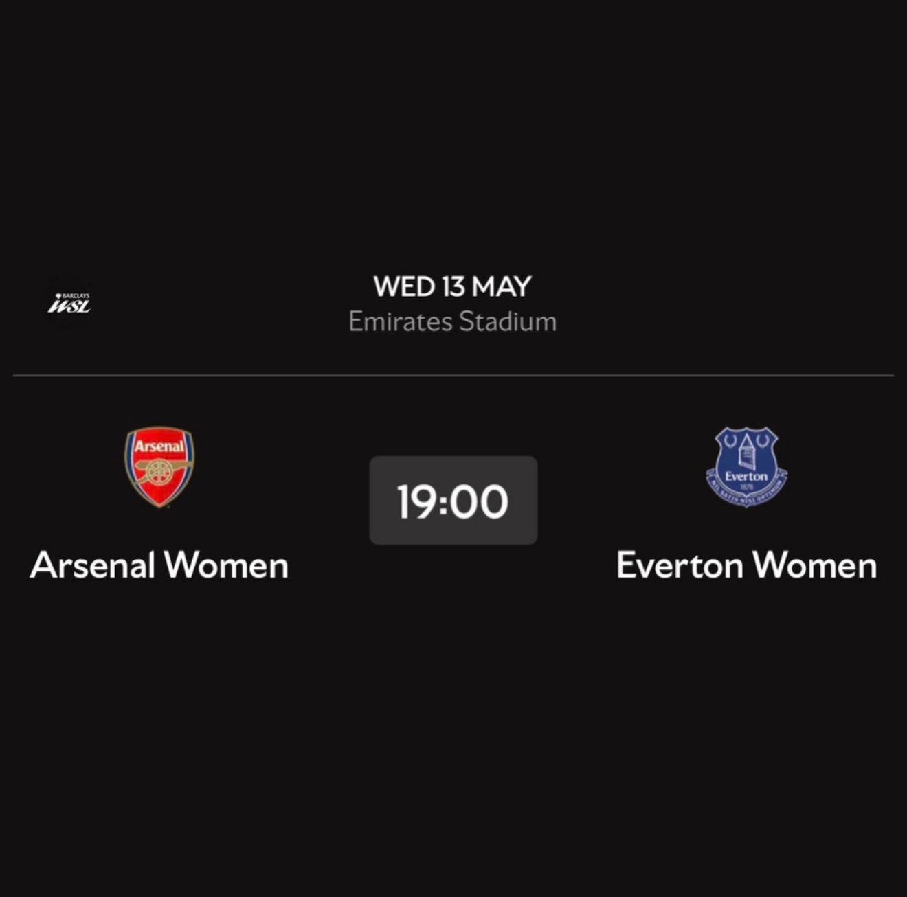 Arsenal v Everton Tickets