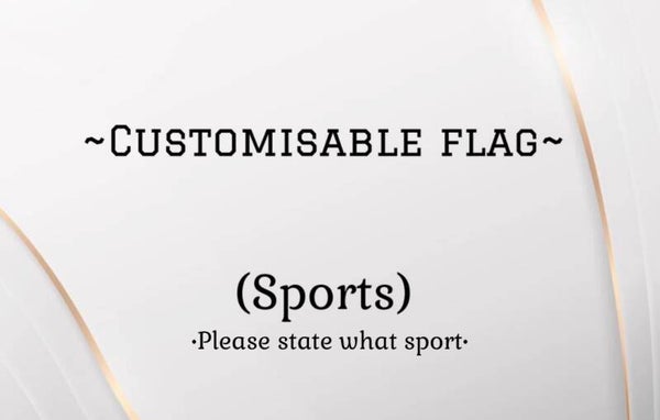 Custom Sports flags