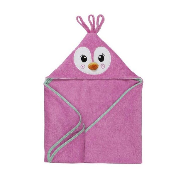 Zoocchini baby badcape - Penny the Penguin  0-18 maanden