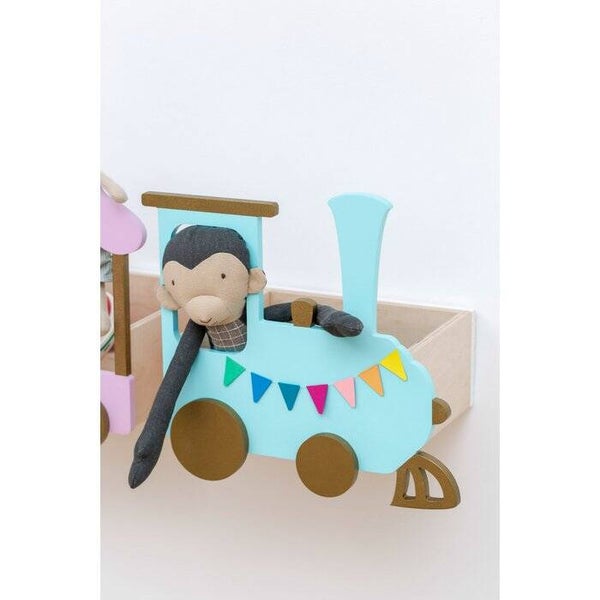 Upwarsaw Treinplank Express to Fantasy pastel roze versie - 4 elementen