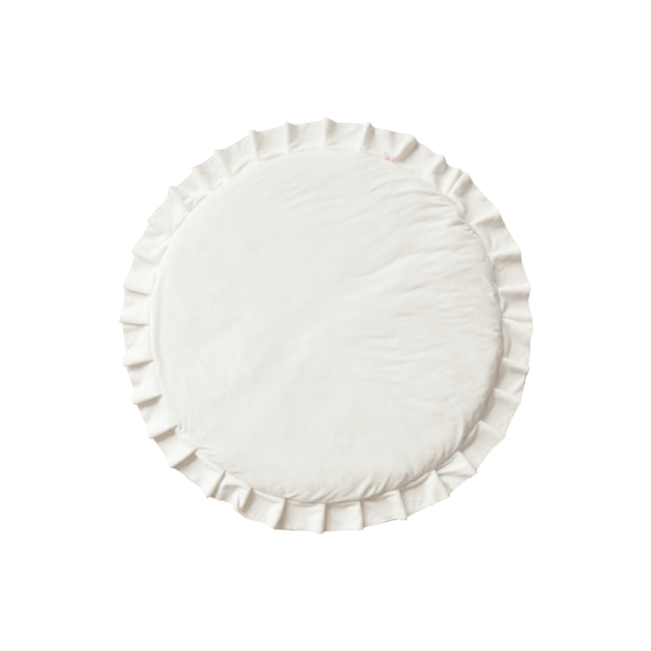 Fluwelen witte speelkleed