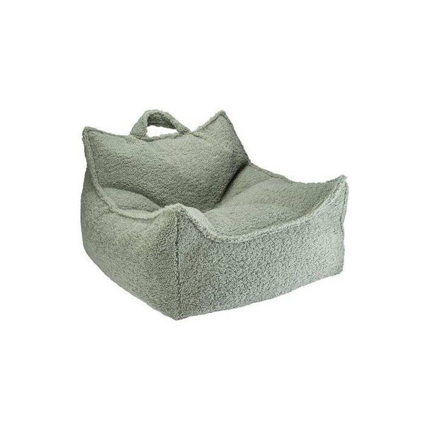 Eucalyptus Groene Zitzak Stoel Teddystof