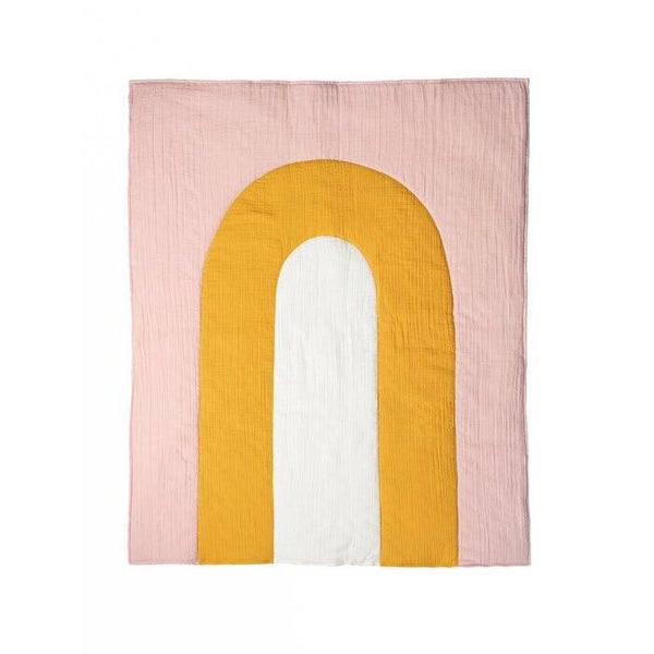 Dusty Rose regenboogdeken