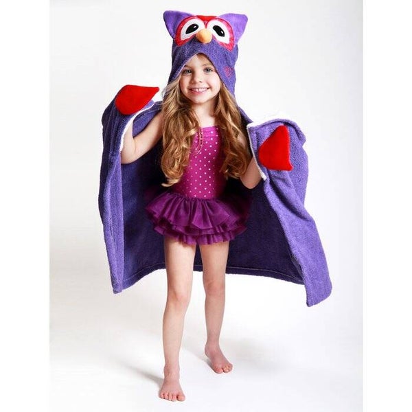 Zoocchini kids badcape - Olive the Owl  2+