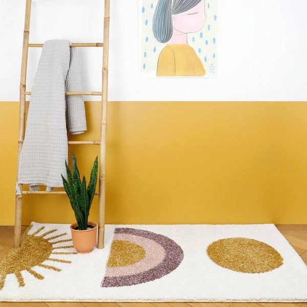 SUNSHINE regenboog meisjes vloerkleed