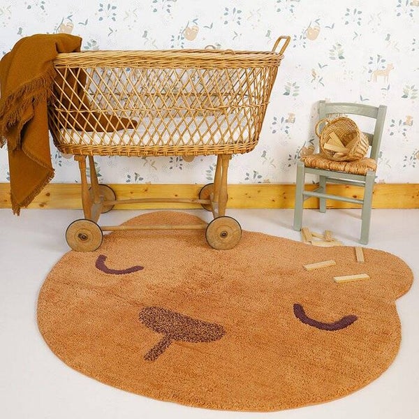 SANDEL baby beer vloerkleed