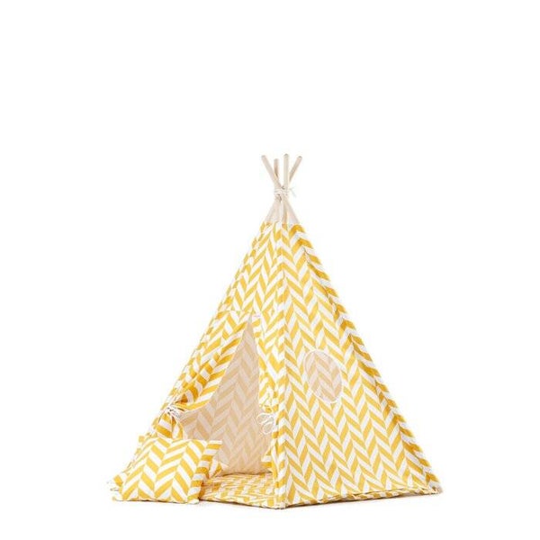 Tipi Tent - Mosterd Visgraat Tipi Set
