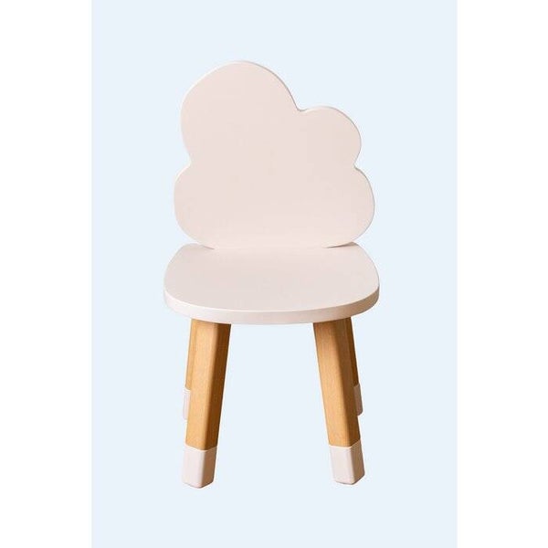 Mini wolk stoel poederroze kleur
