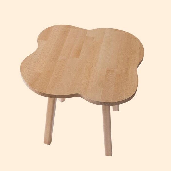 Beukenhouten mini bureau met wolken