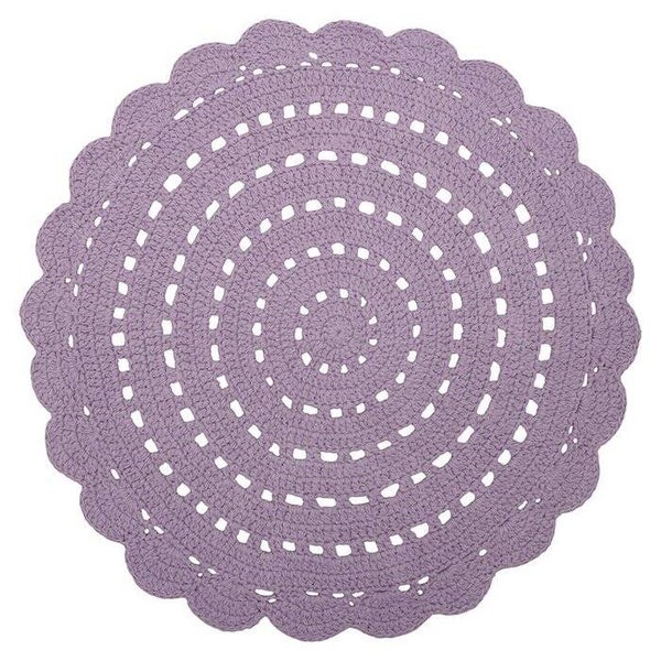 ALMA MAUVE gehaakt kinderkleed