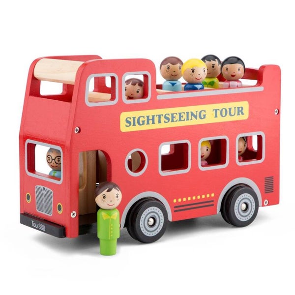 Tour Bus - met 7 Speelfiguren