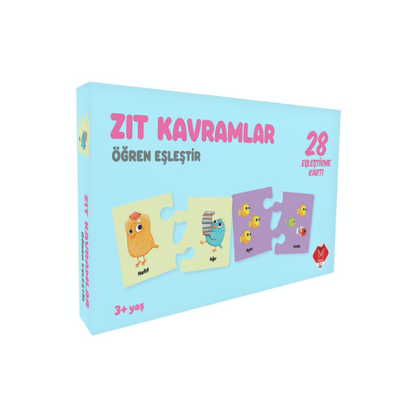 Zıt Kavramlar – Öğren Eşleştir