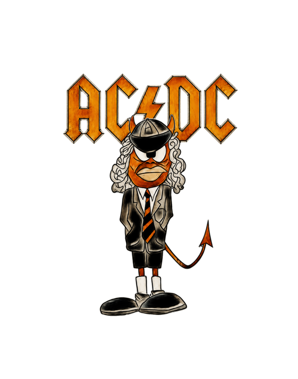 Acdc cartoon