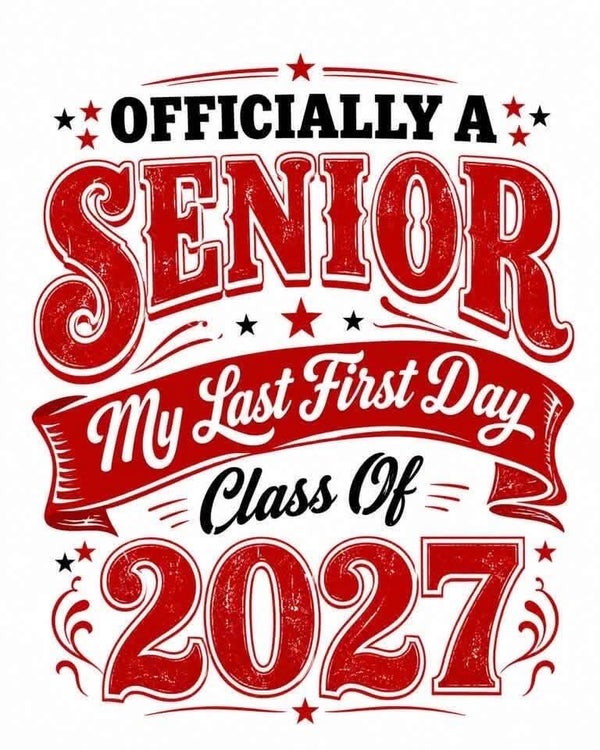 Officially a senior