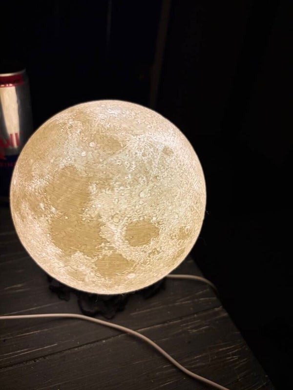 Moon with base