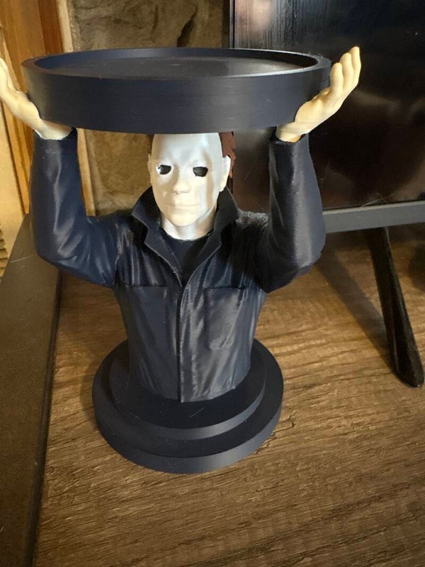 Michael Myers Candle Holder