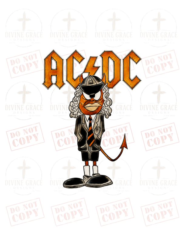 Acdc cartoon