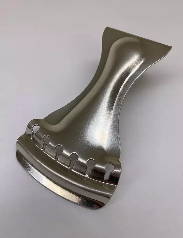 National 6 string tailpiece (rubbed nickel)