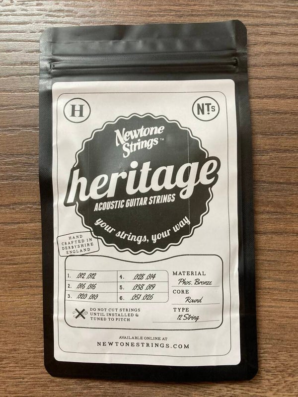 Newtone Strings - Herritage 12 string .012