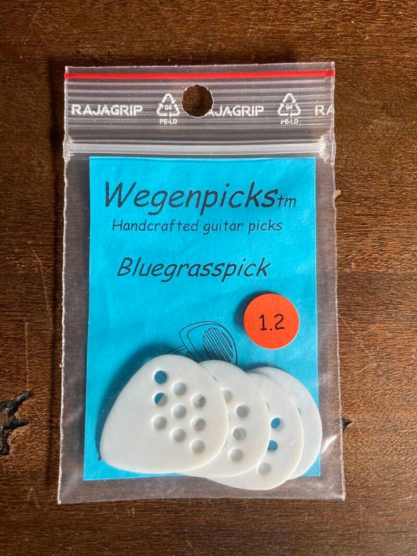 Wegenpicks - Bluegrasspick 1.2 (4 pack)