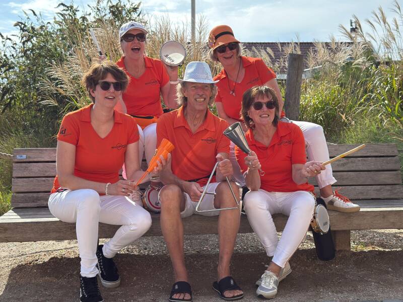 Handpercussie spelers Maisquenada Renesse 2025