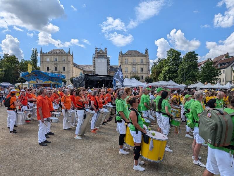 Schlossplatz Sambafestival Coburg Maisquenada 2024