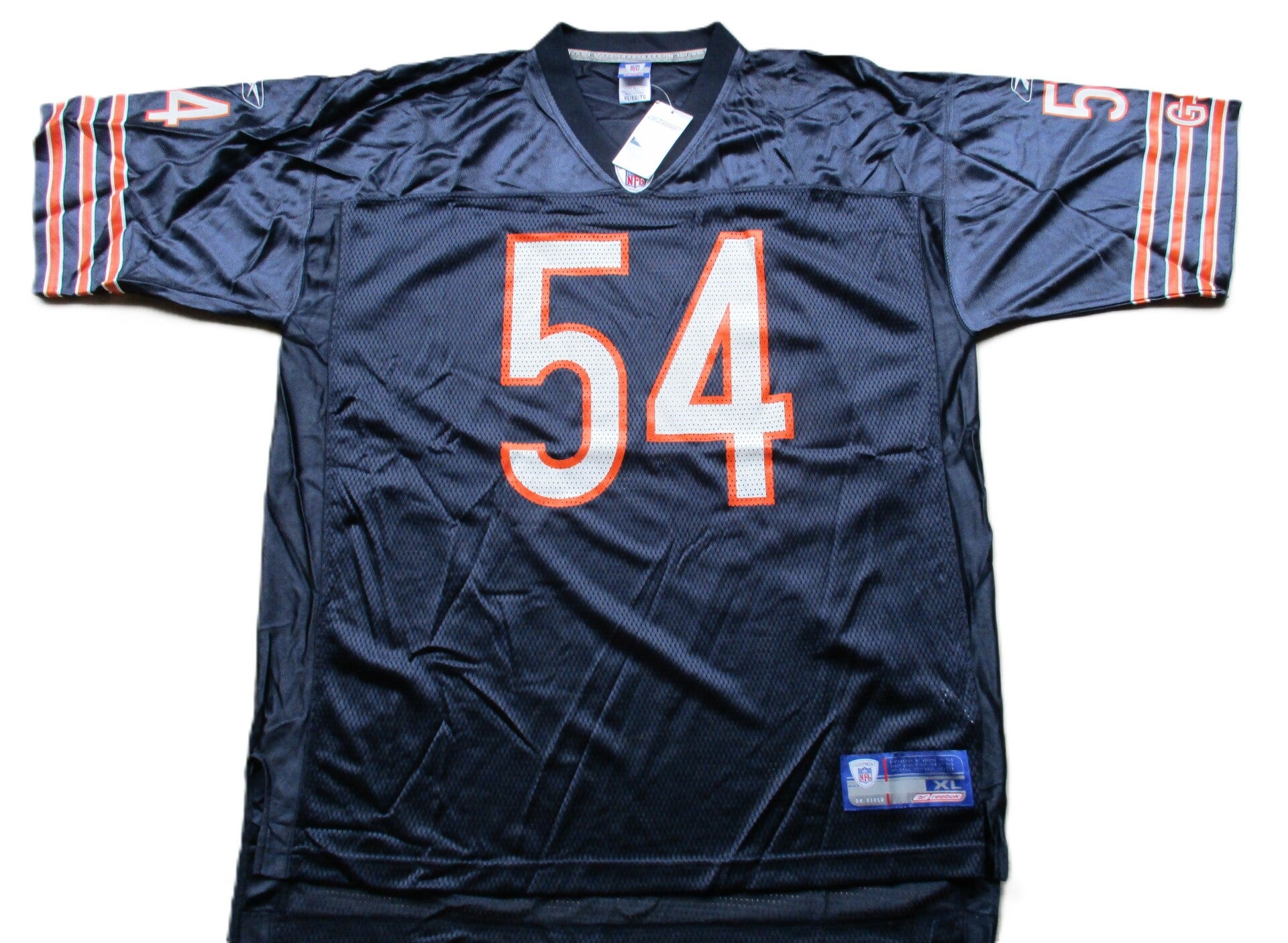 REEBOK CHICAGO BEARS URLACHER N0 54 FOOTBALL JERSEY
