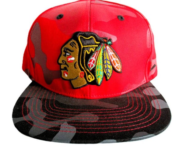 CHICAGO BLACKHAWKS NHL CAMO SNAPBACK CAP BY ZEPHYR