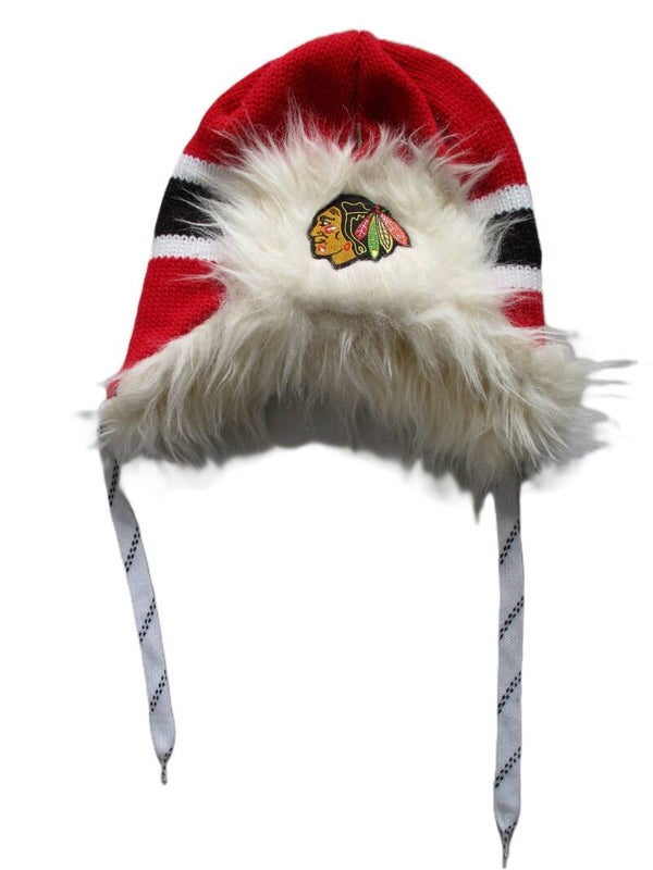 REEBOK CHICAGO BLACKHAWKS NHL TROOPER BEANIE