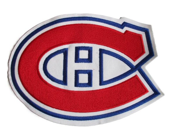 MONTREAL CANADIENS NHL LARGE PATCH WHITE
