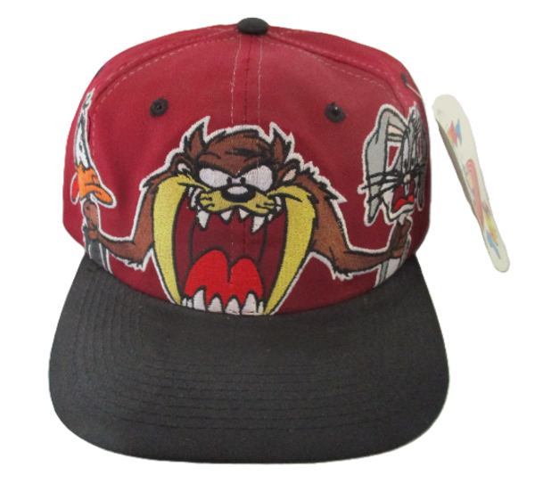 TAZ DAFFY DUCK BUGS BUNNY SNAPBACK LOONEY TUNES CAP HOLD TIGHT