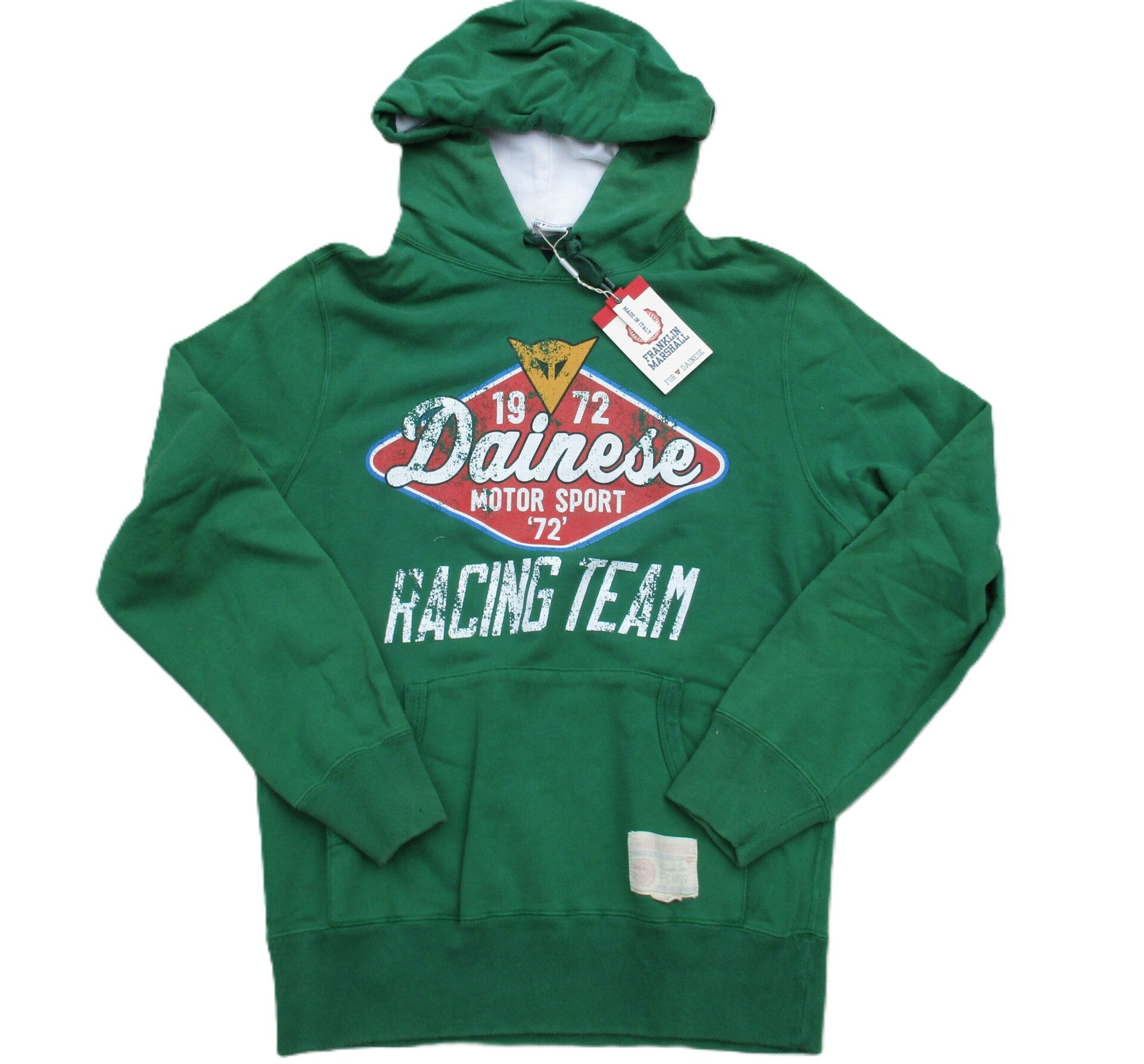 DAINESE HOOD SWEATER BY FRANKLIN MARSHALL MOTOR SPORT  XL