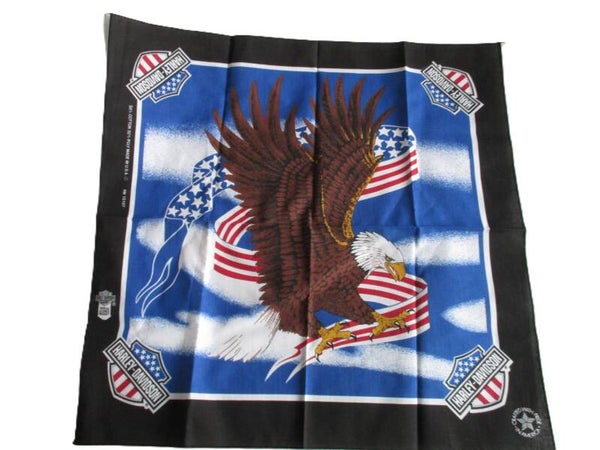 HARLEY DAVIDSON BANDANA EAGLE US FLAG