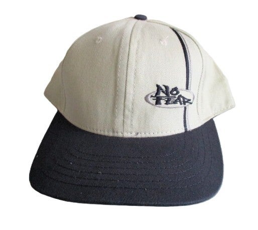 NO FEAR HAT CAP FLAWLESS SAND - NAVY