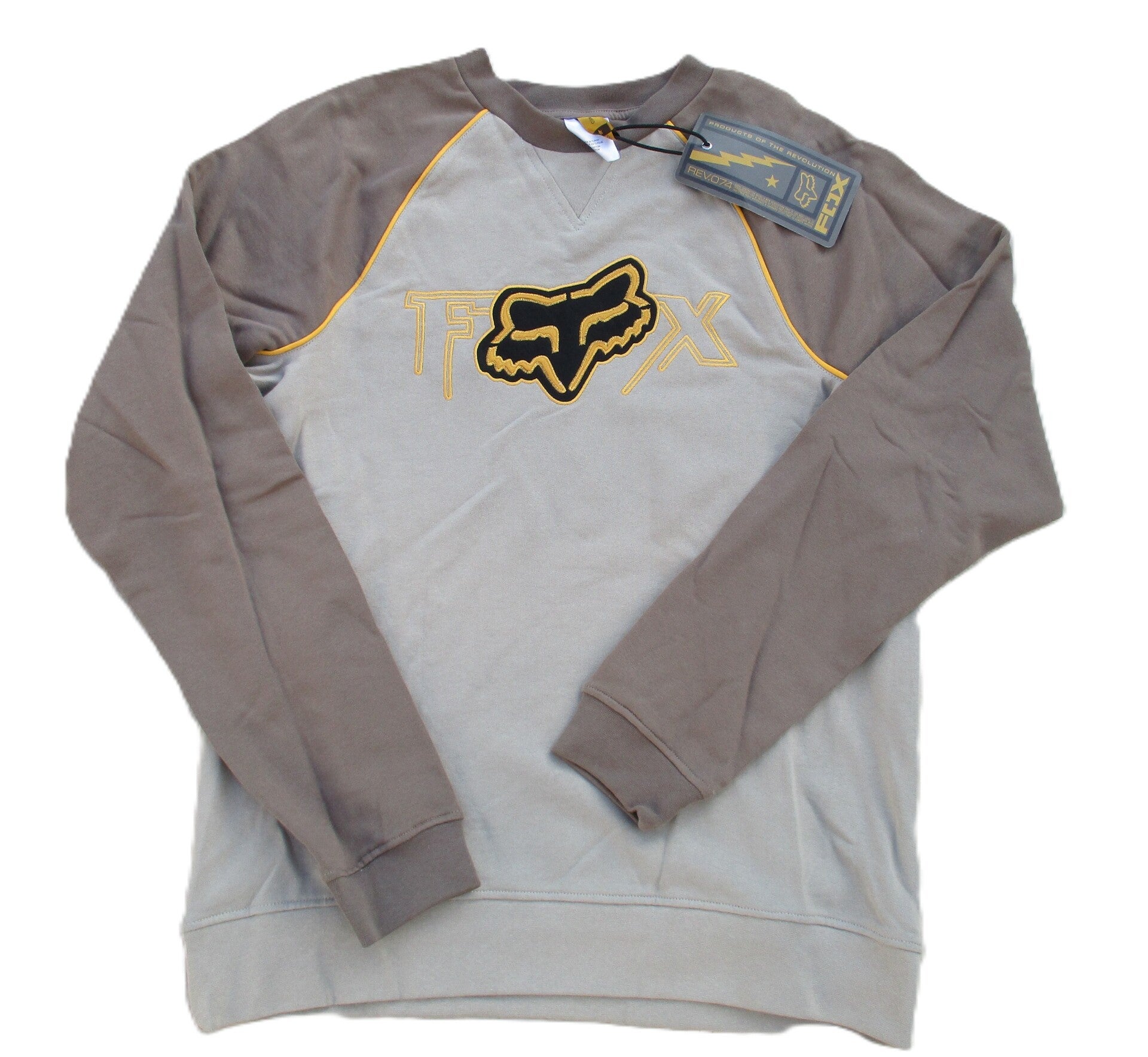 FOX RACING CREW SWEATER TWO TONE
