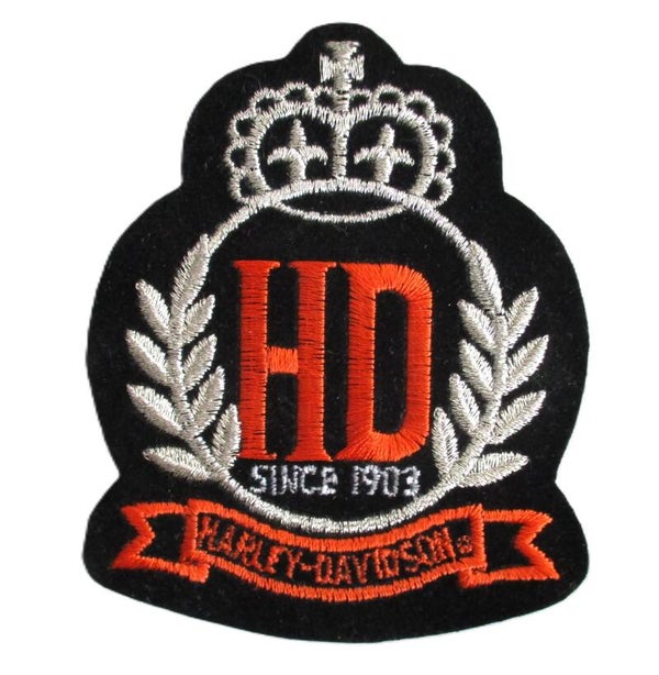 HARLEY DAVIDSON PATCH CROWN