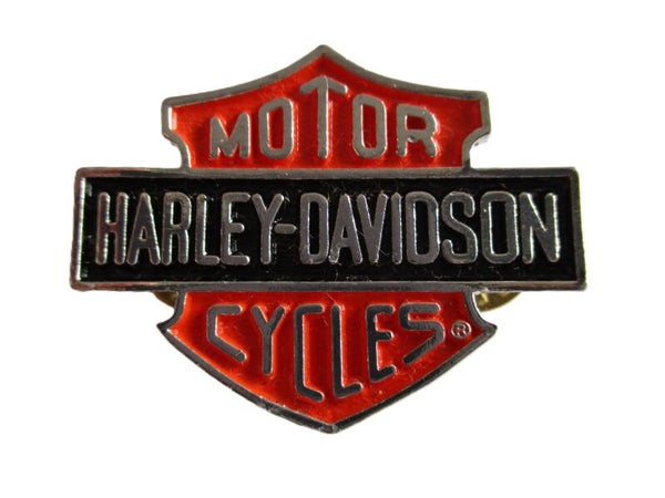 HARLEY DAVIDSON VINTAGE PIN SHIELD
