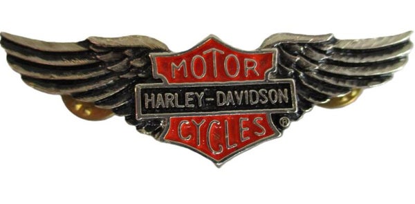 HARLEY DAVIDSON VINTAGE PIN WINGS