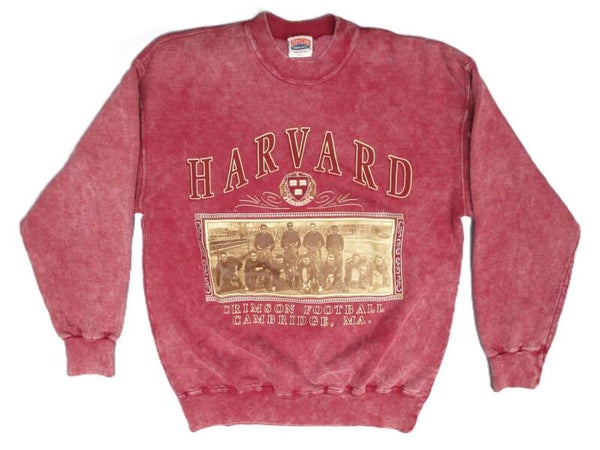 NUTMEG HARVARD CRIMSON NCAA  WEATHERED RED SWEATER