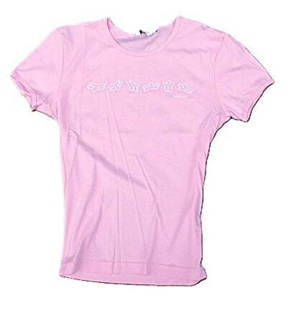 FOX RACING GIRLS OFF AXIS T-SHIRT PINK