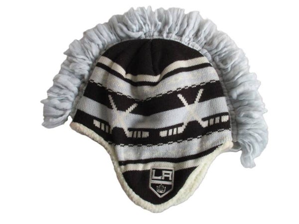 LOS ANGELES KINGS NHL REEBOK MOHAWK BEANIE
