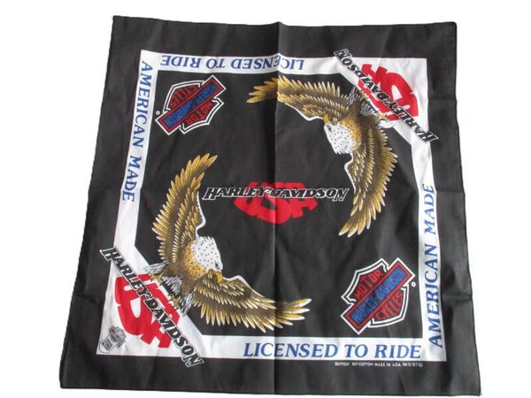 HARLEY DAVIDSON BANDANA LICENSED TO RIDE