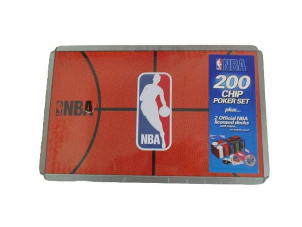 NBA Poker Set In Texas Holdem Tin Includes 2 Decks NBA Cards